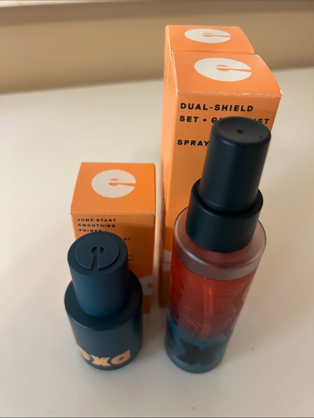 Exa Dual-Shield Set Glow Mist & Jump Start Smoothing Primer 
New